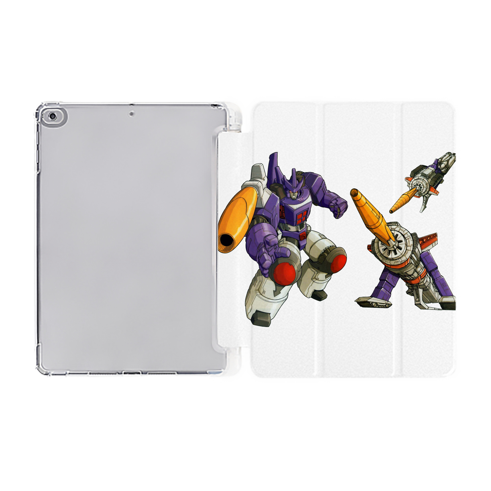 （画像用）  IPad ケース ペン収納付き 三つ折りスタンド PUレザー×シリコン 対応機種9.5/10.5/10.9インチ